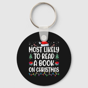 Llavero Lo Más Probable Es Leer Un Libro Sobre Navidades Q