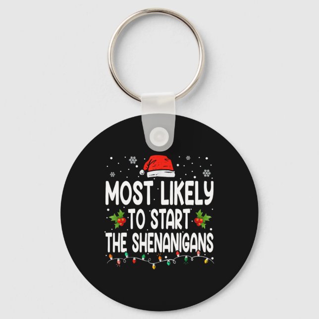 Llavero Lo Más Probable Es Que Empiecen Todos Los Navidade (Anverso)