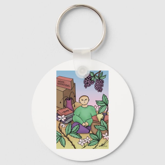 Llavero Lo mejor de las intenciones (Anverso)