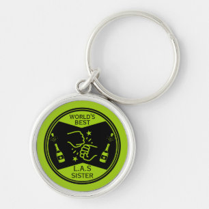 Llavero Lo mejor del mundo como una hermana