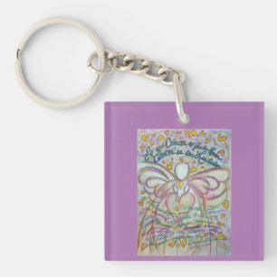 Llavero Lo que Cáncer no puede hacer un keychain