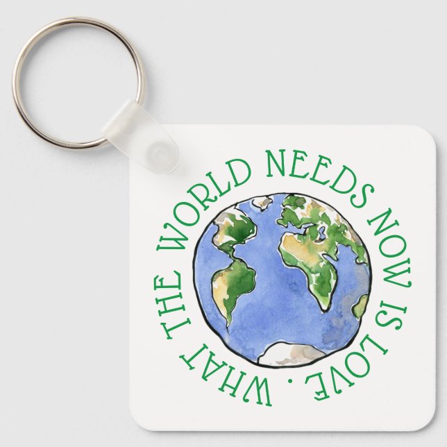 Llavero Lo que el mundo necesita ahora es amor (Anverso)