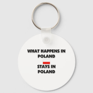 Llavero Lo Que Pasa En POLONIA Se Queda Allí