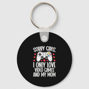 Llavero Lo siento Chicas solo me encantan los videojuegos 