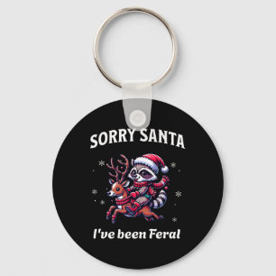 Llavero Lo siento Santa I ha sido Feral Navidades Holiday