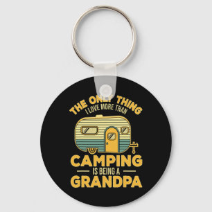 Llavero Lo Único Que Me Encanta Más Que El Camping Es Ser 
