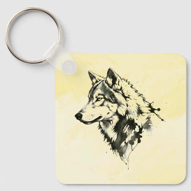Llavero Lobo (Anverso)