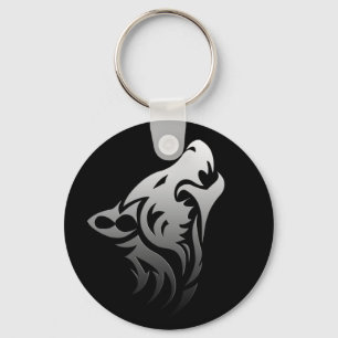 Llavero Lobo tribal