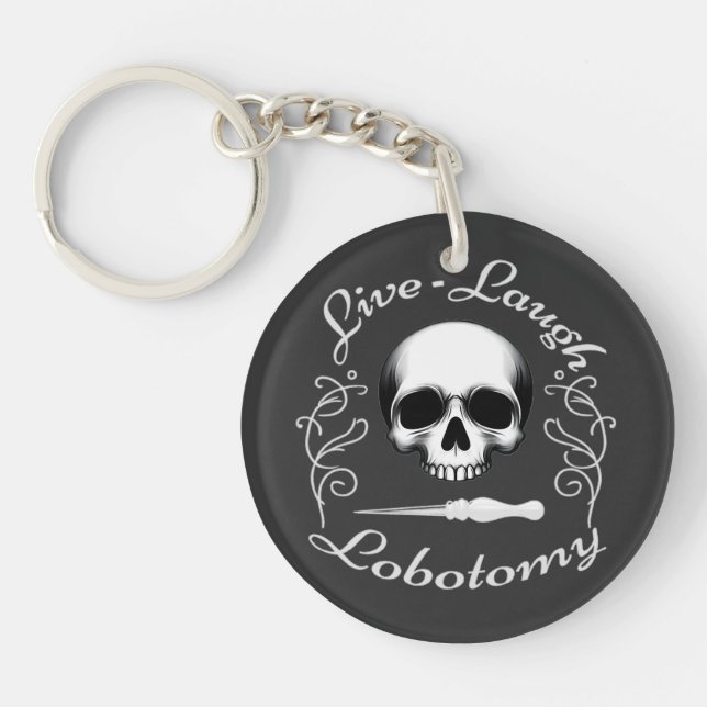 Llavero Lobotomía en vivo Keychain acrílico (Frente)