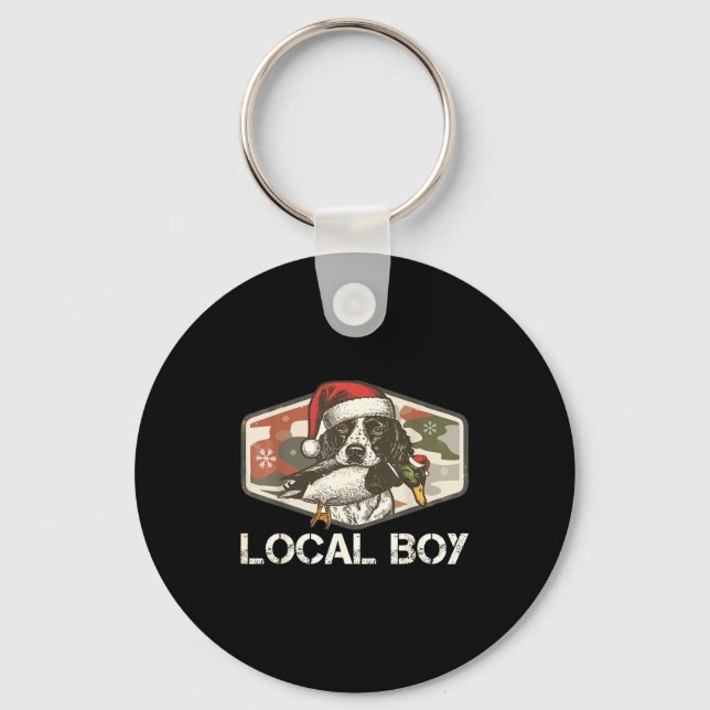 Llavero Local Southern Boy Duck Hunting Black Lab Outdoor  (Anverso)