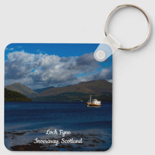 Llavero Loch Fyne, Inveraray, Scotland Keyring