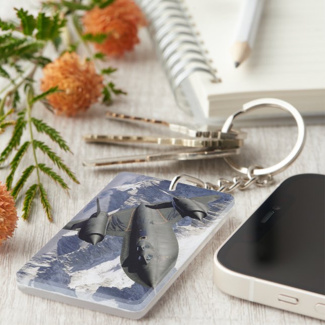 Llavero Lockheed SR-71B Blackbird (Frente Derecha)