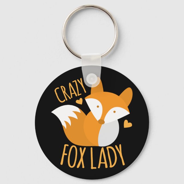 Llavero Loco Fox Lady (Anverso)