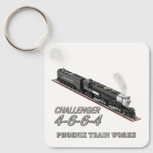 Llavero Locomotora Challenger 4-6-6-4 de doble cara