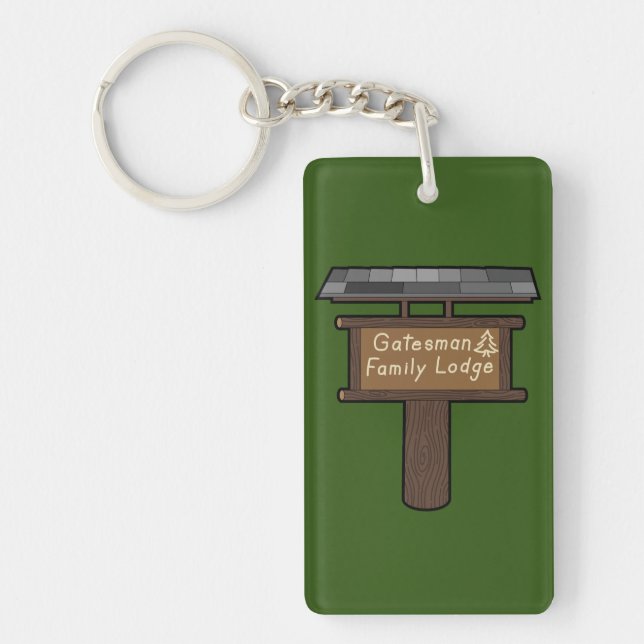 Llavero Lodge Keychain (Frente)