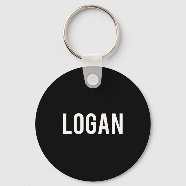 Llavero Logan - Cool New Funny Name Fan Gift Tee  (Anverso)