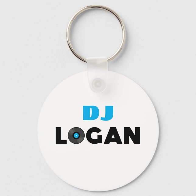 Llavero Logan DJ (Anverso)