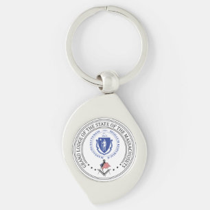 Llavero Logia de masonería del estado de Massachusets