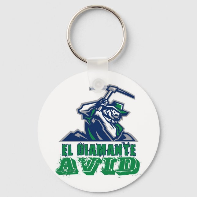 LLAVERO LOGO BLANCO AVID OFICIAL (Anverso)
