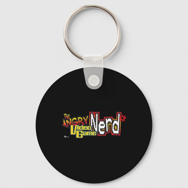 Llavero Logo de Angry Video Game Nerd Premium  (Anverso)