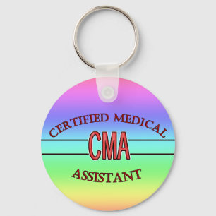 Llavero LOGO de Asistente Médico Certificado por CMA