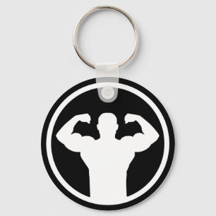 Llavero Logo de Bodybuilding