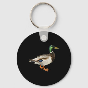 Llavero Logo de bolsillo de pato drake Mallard Patos Caza