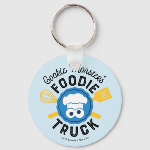Llavero Logo de Cookie Monster's Foodie Truck