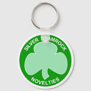 Llavero Logo de Halloween Silver Shamrock