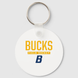 Llavero Logo de Hockey sobre Césped Buckhorn Bucks Hs