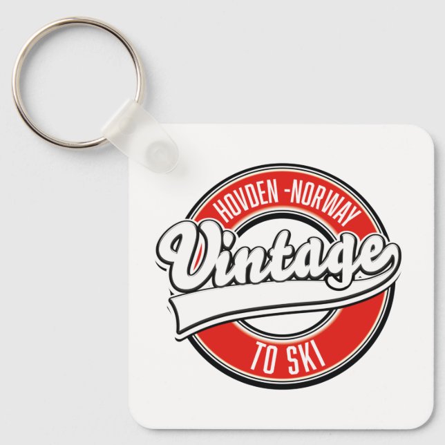 Llavero Logo de hovden norway (Anverso)