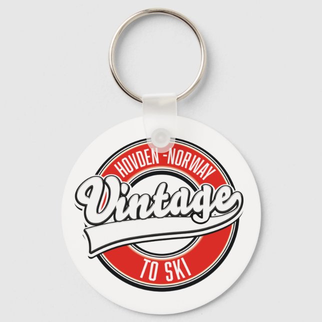 Llavero Logo de hovden norway (Anverso)