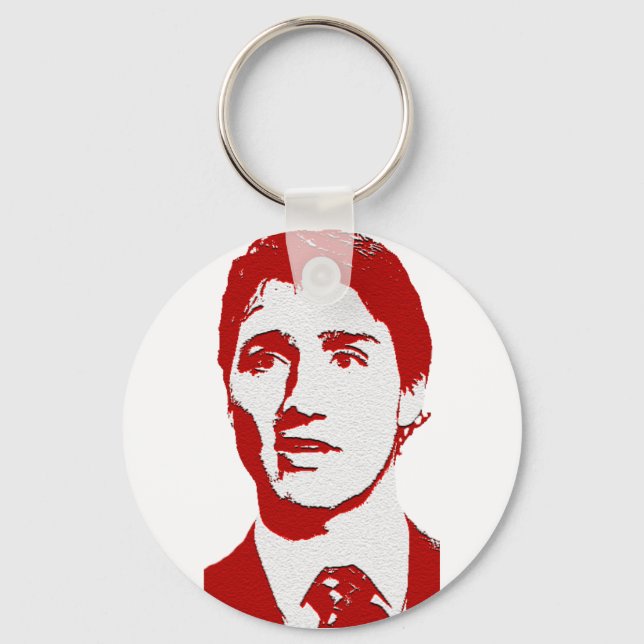 Llavero Logo de Justin Trudeau (Anverso)