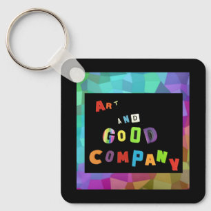 Llavero Logo de Keychain Art y Good Company