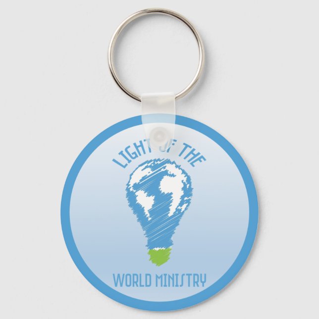 Llavero Logo de Keychain Light of the World Ministry (Anverso)