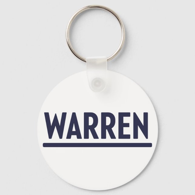 Llavero Logo de la campaña presidencial Elizabeth Warren 2 (Anverso)