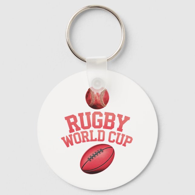 Llavero Logo de la Copa Mundial de Rugby con colocación in (Anverso)