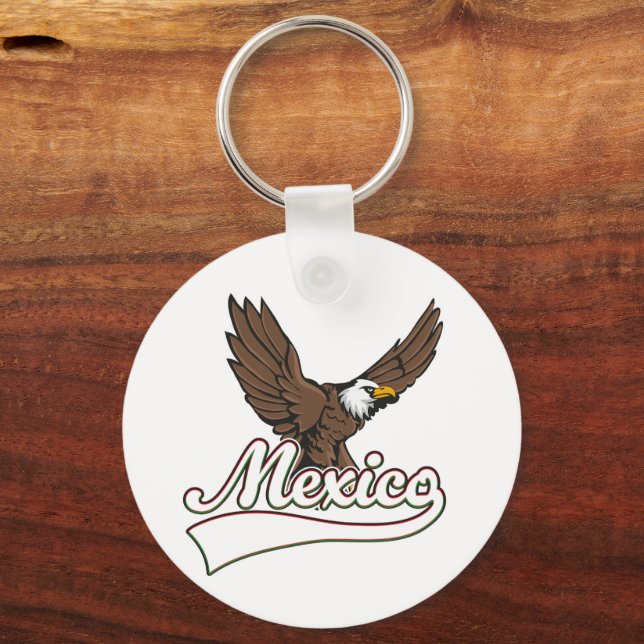 Llavero Logo de Mexico Travel (Reverso )