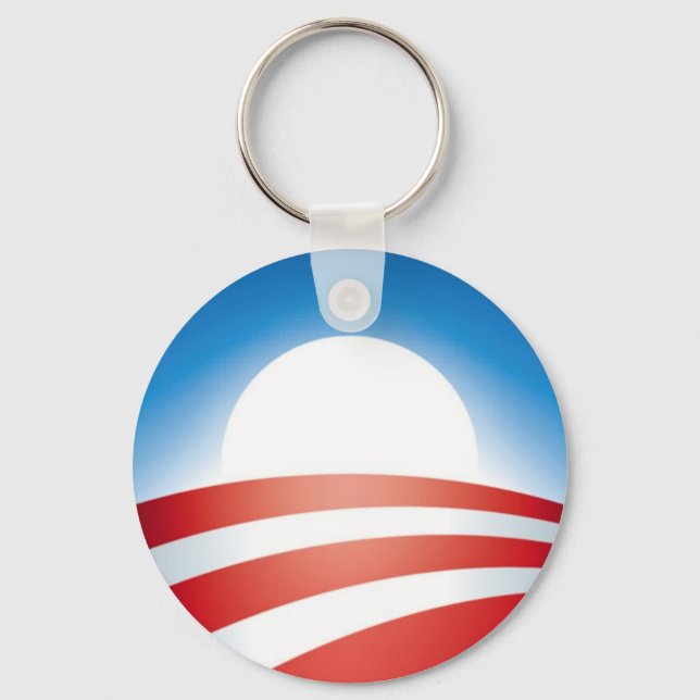 Llavero Logo de Obama (Anverso)