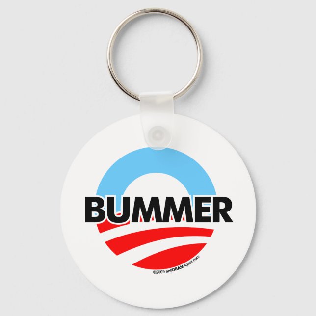 Llavero Logo de Obama O Bummer (Anverso)