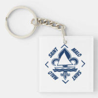 Logo de Saint Malo Britanny France Sea Sailor