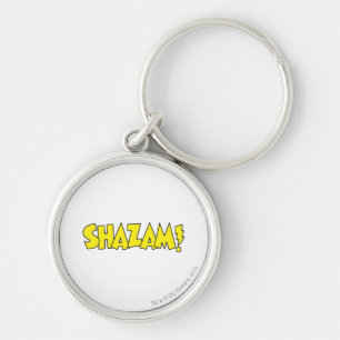 Llavero Logo de Shazam Amarillo