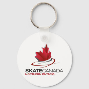 Llavero Logo de Skate Canada Northern Ontario