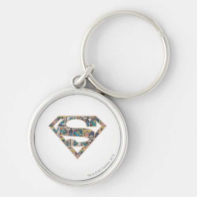 Llavero Logo de Supergirl Comic Strip (Frente)