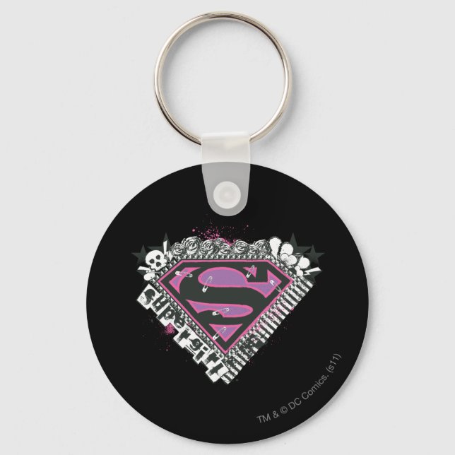 Llavero Logo de Supergirl Pins (Anverso)