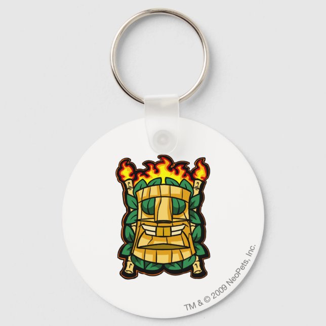 Llavero Logo de Team Mystery Island (Anverso)