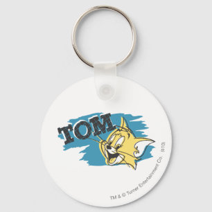 Llavero Logo de Tom Blue y Yellow