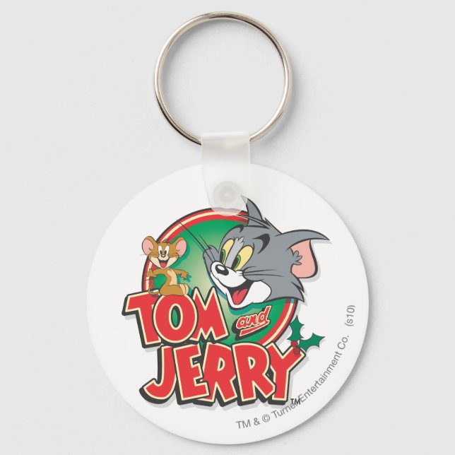 Llavero Logo de Tom y Jerry Classic (Anverso)
