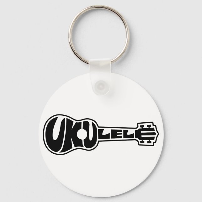 Llavero Logo de Ukulele (Anverso)