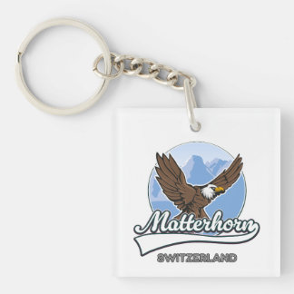 Llavero Logo de viajes Matterhorn Suiza